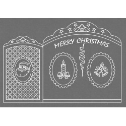 (TP3333E)EMBOSSING EasyEmboss Christmas Gate Card - 1