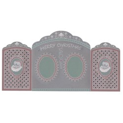 (TP3333E)EMBOSSING EasyEmboss Christmas Gate Card - 1