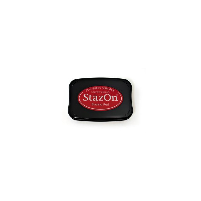 Stempel Tinte StazOn red