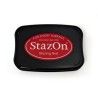 Stempel Tinte StazOn red