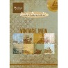 (PK9116)Papier block A5 Vintage men