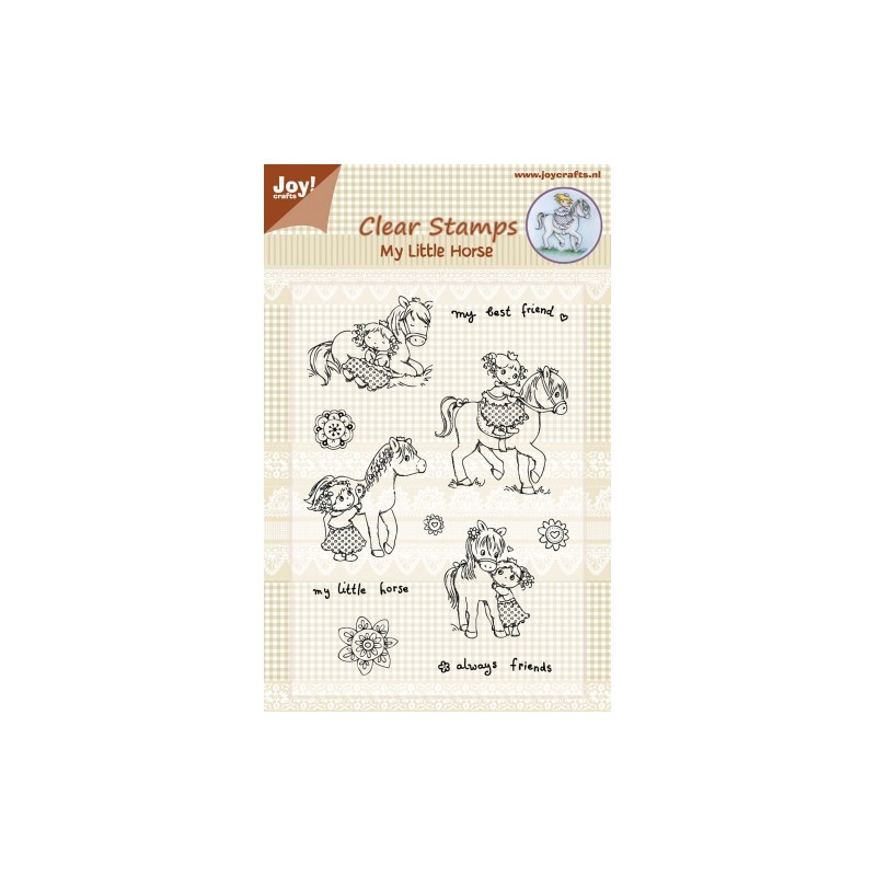 (6410/0332)Clear stamp my little horse