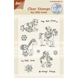 (6410/0332)Clear stamp my little horse