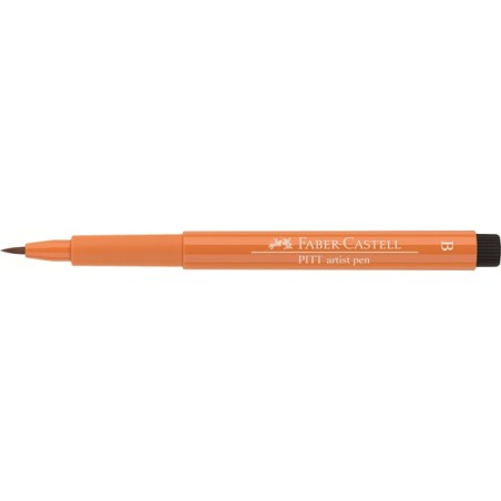 (FC-167486)Faber Castell Pitt Artist Pen Brush 186 Terracotta