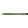 (FC-167467)Faber Castell Pitt Artist Pen Brush 167 Perm. Olijfgr