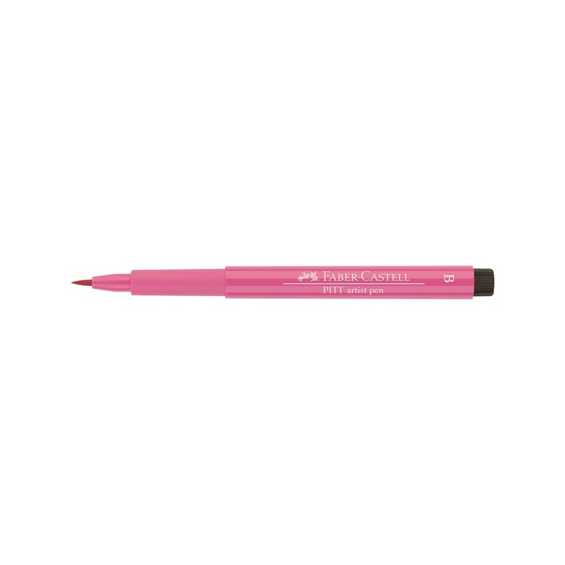 (FC-167429)Faber Castell PITT artist pen B 129 krapplack rosa