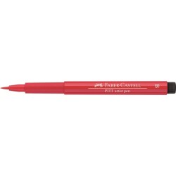 (FC-167421)Faber Castell PITT artist pen B 121 geraniumrot hell