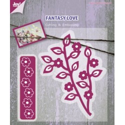 (6002/0406)Cutting stencil blumen