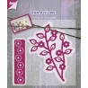 (6002/0406)Cutting stencil bloemen