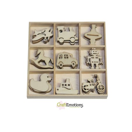 (0222)Toys Wooden Ornaments