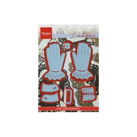 (LR0336)Creatables stencil Tiny's gloves