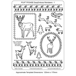 (TP3345E)EMBOSSING EasyEmboss Reindeers-1