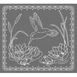 (TP3335E)EMBOSSING EasyEmboss Garden Pond