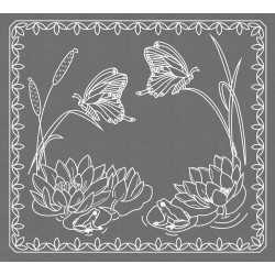 (TP3335E)EMBOSSING EasyEmboss Garden Pond