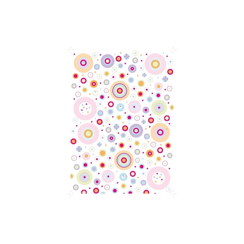 Pergamano Pergamentpapier sweet celebr.cercles 25 Bogen A4 (6180