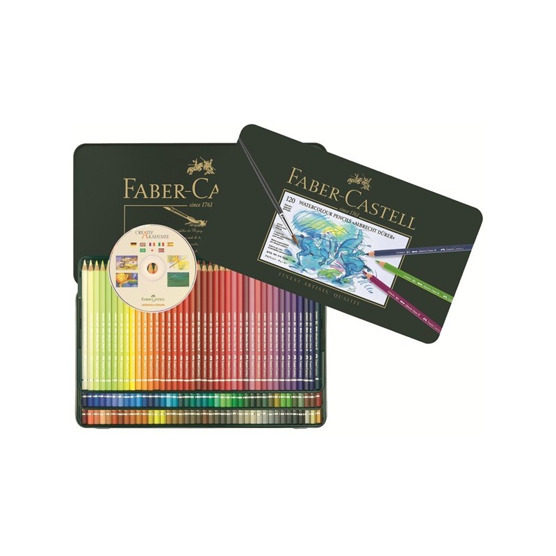 (FC-117511)Faber Castell Aquarellstift Albrecht Durer 120 pieces