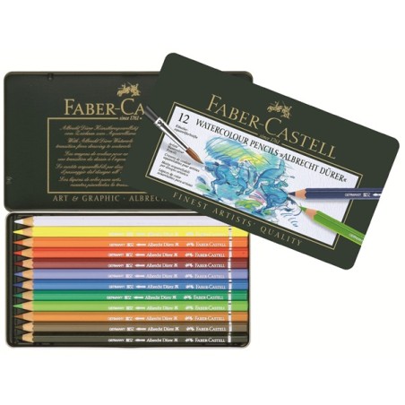 (FC-117512)Faber Castell crayon Albrecht Durer Etui métal 12