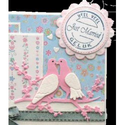 (6002/0383)Cutting stencil Dove