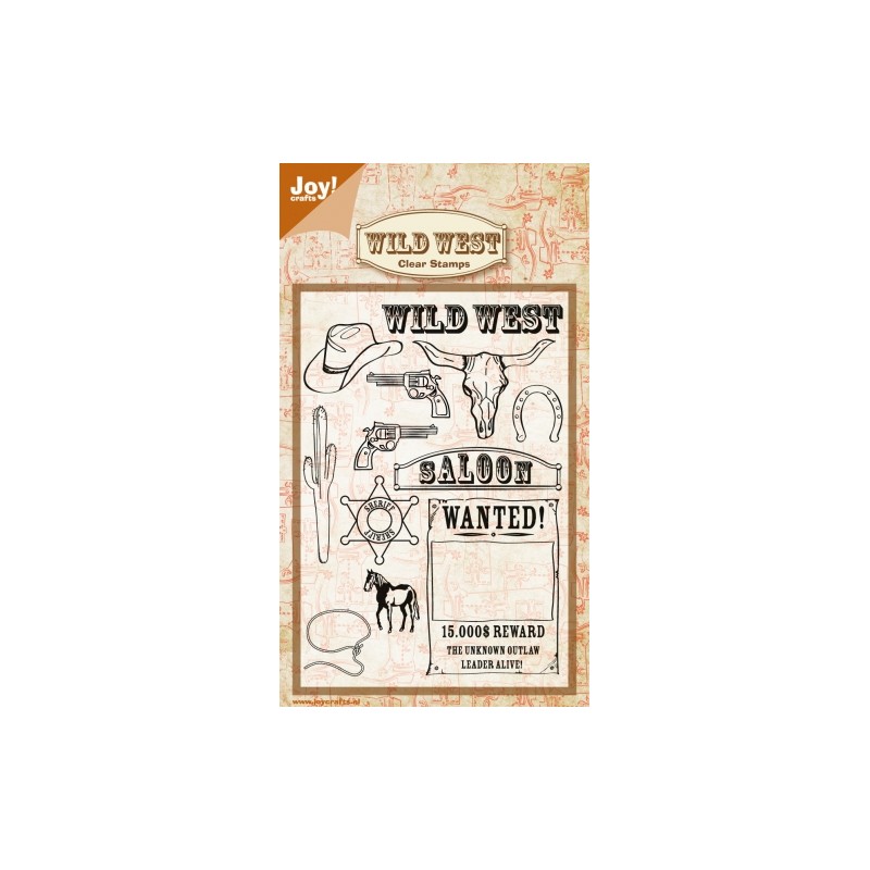 (6410/0348)Clear stamp Wild west