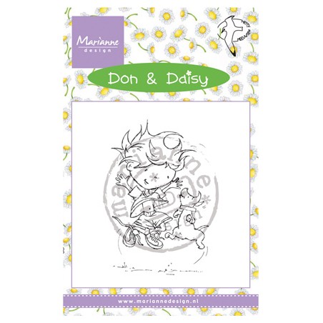 (DDS3350)Clear Stamp Don & Daisy Freeze Frame