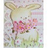 (6002/0436)Cutting & Embossing stencil Spring rabbits