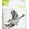 (6410/0346)Clear stamp Zentangle bird