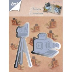 (6002/0420)Cutting & Embossing stencil Magic lantern