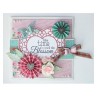 (6002/0431)Cutting & Embossing stencil Make flowers