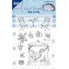 (6410/0350)Clear stamp Blue Porche