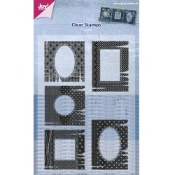 (6410/0361)Clear stamp Frames