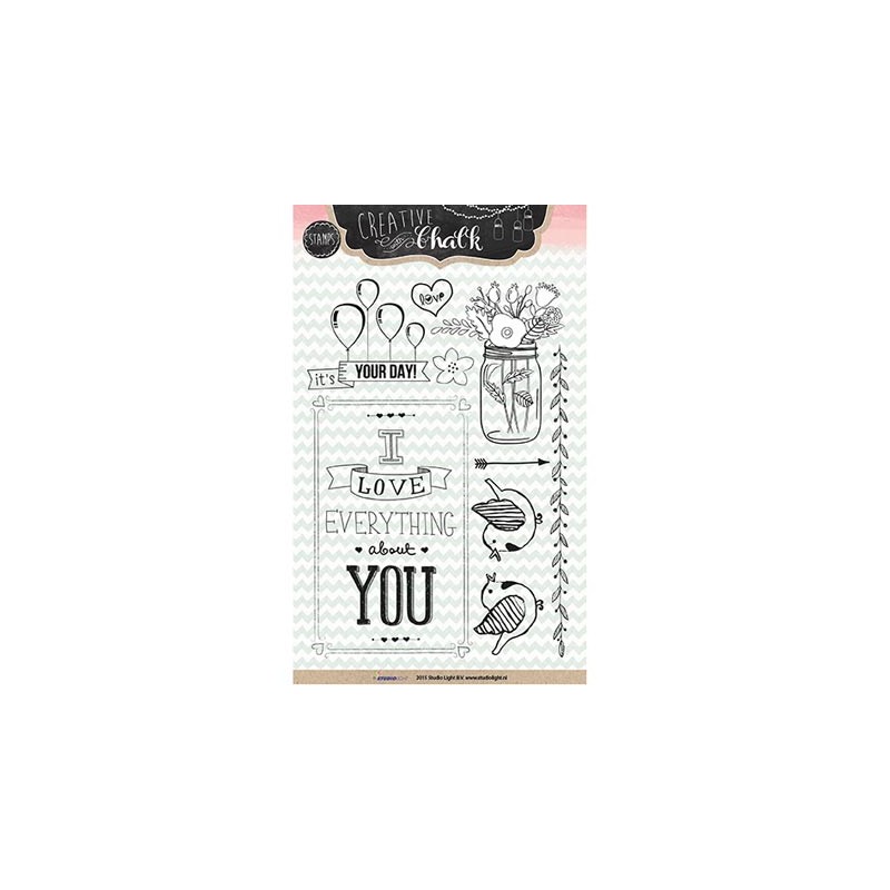 (STAMPCH100)Clear Stamps Chalk - Chalk nr.100