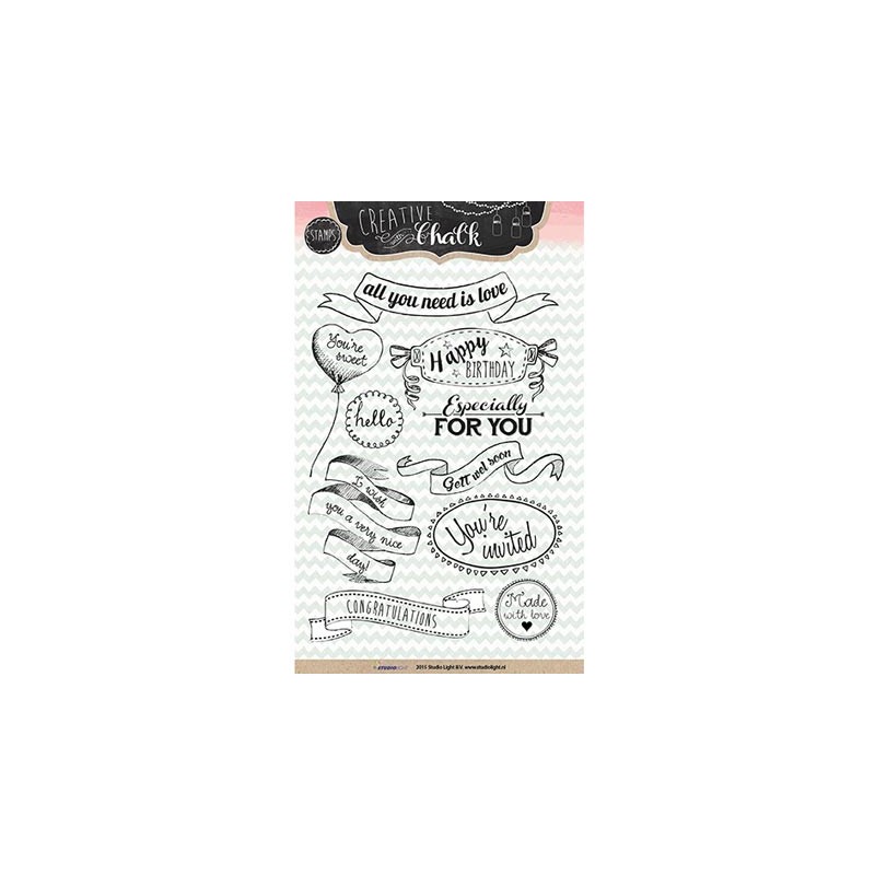 (STAMPCH102)Clear Stamps Chalk - Chalk nr.102