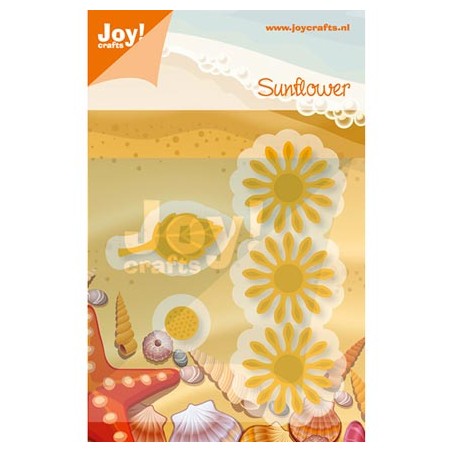 (6002/0452)Decouper & Gaufrer Pochoir Sunflower