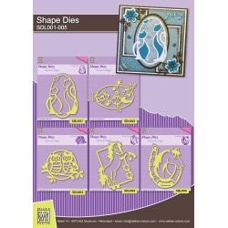 (SDL001)Nellie`s Choice Shape Die Lene Design My cats world