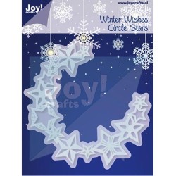 (6002/2042)Cutting & Embossing stencil Circles stars