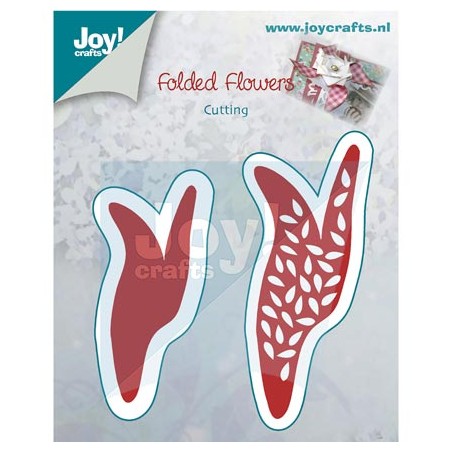 (6002/0470)Cutting & Embossing stencil Folded Flowers