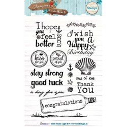 (STAMPSB107)Clear Stamps Summer at the Beach nr.107