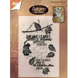 (6410/0370)Clear stamp Autumn