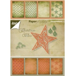 (6011/0076)Papier block 15X21 cm Christmas Bloc