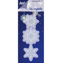 (6002/2054)Cutting & Embossing dies Ice Crystals