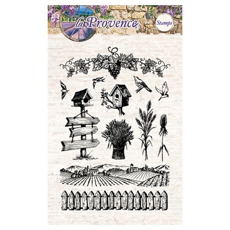 (STAMPLP113)Clear Stamps La Provence nr.113