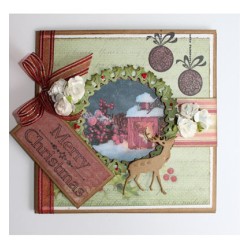 (6002/2049)Cutting & Embossing dies Christmas