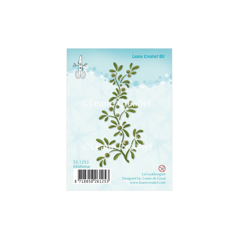 (55.1253)Clear stamp Mistletoe