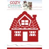 (YCD10034)Yvonne Creations die Cozy Christmas Gingerbread House