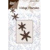 (6003/0051)Pochoir Vintage Flourishes Snowflake