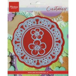 (LR0388)Creatables - flower doily