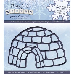 (YCD10014)Yvonne Creations - Playful Winter - Igloo