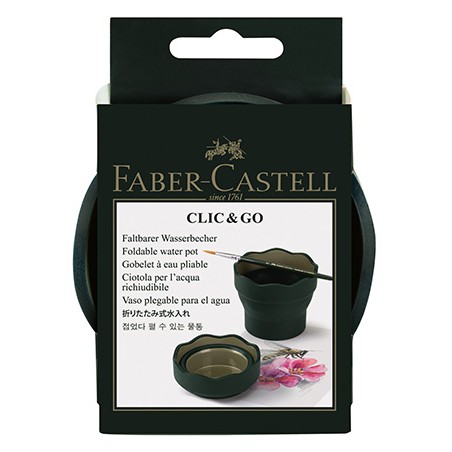 (181520)Faber Castell watercup Clic & Go Art&Graphic groen