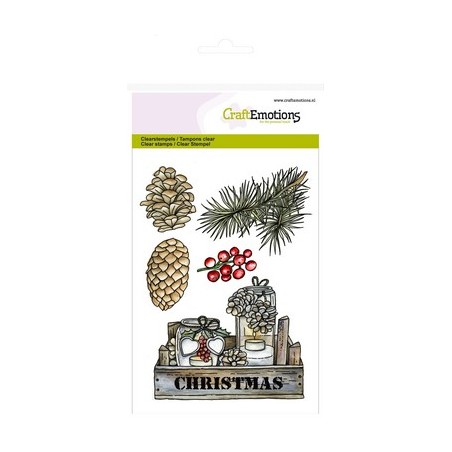 (1223)CraftEmotions clearstamps A6 Decorations