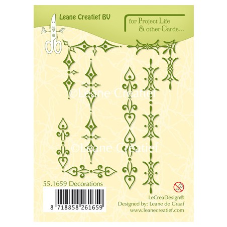 (55.1659)Clear stamp Decorations